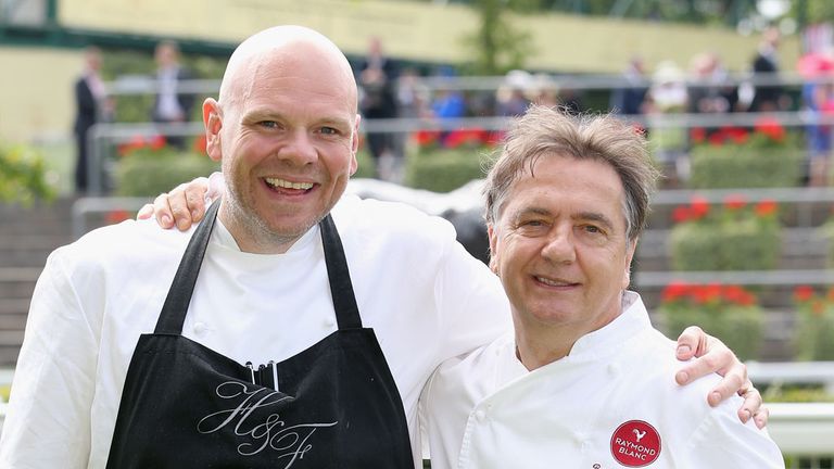 Chefs Tom Kerridge and Raymond Blanc ensured a right Royal feast 