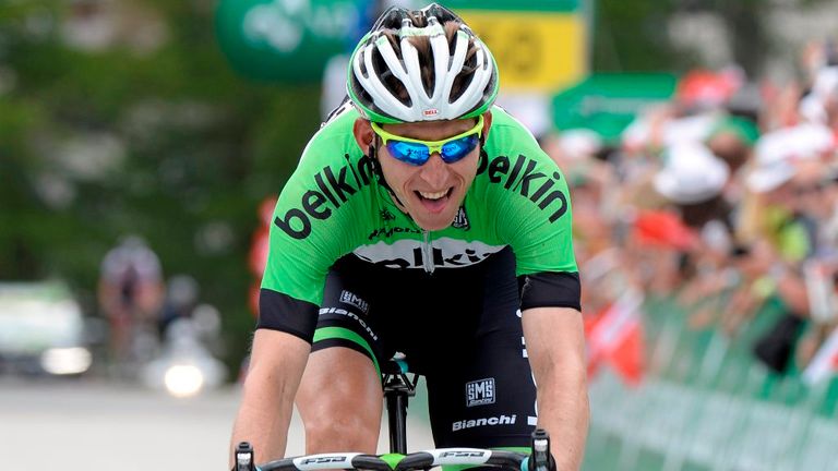 Bauke Mollema in the 2014 Tour de Suisse