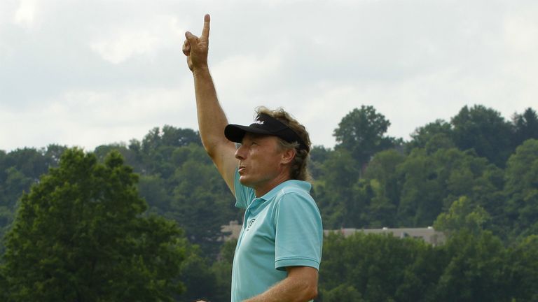 But a birdie at the short 17th proved vital at the end and at least ensured he went into extra holes 