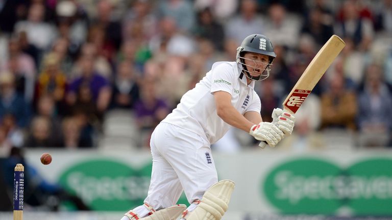 England's Gary Ballance bats during day four of the Investec Test match at Lord's Cricket Ground, London.