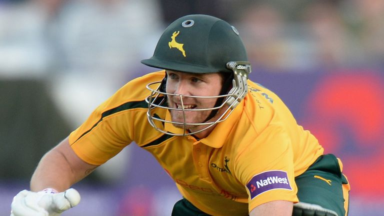 Riki Wessels of Nottinghamshire Outlaws