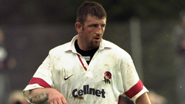 Dave Sims in action for England against New Zealand Academy during the 'Tour of Hell'