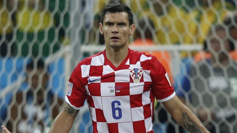 Croatia's defender Dejan Lovren 