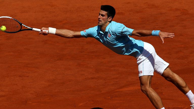Novak Djokovic French Open 2014