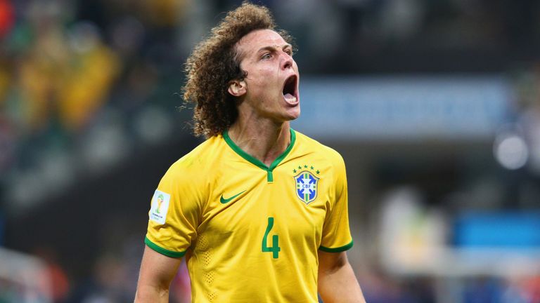 David Luiz of Brazil 