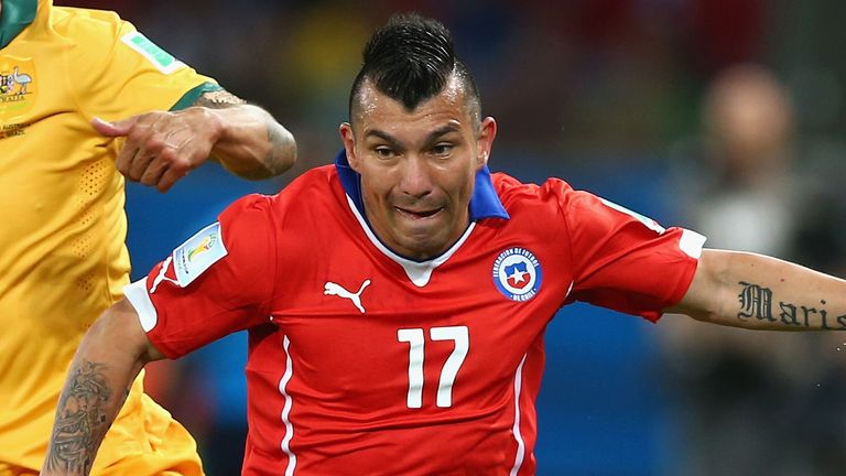 Gary Medel of Chile 