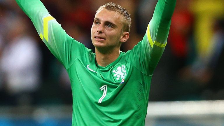 Jasper Cillessen of the Netherlands 