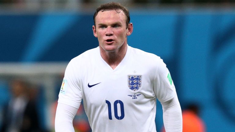 Wayne Rooney of England in action during the 2014 FIFA World Cup Brazil Group D match between England and Italy at Arena Amazonia