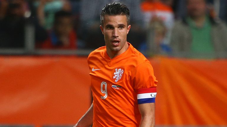 Robin van Persie of Holland