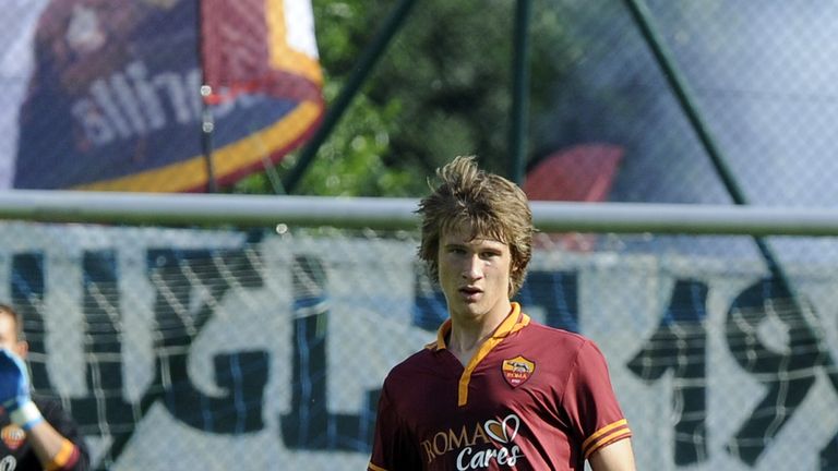 BRUNECK, ITALY - JULY 21:  Tin Jedvaj of AS Roma in action during the pre-season friendly match between AS Roma and Bursaspor Kulubu on July 21, 2013 in Br