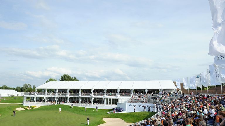 A general view of the 18th hole at Gut Larchenhof.