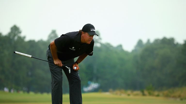 Phil Mickelson of the United States