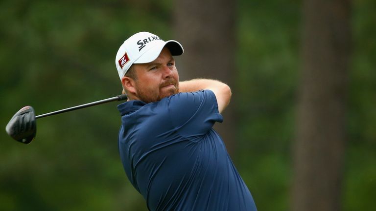PINEHURST, NC - JUNE 13:  Shane Lowry of Ireland  hits his tee shot on the fifth hole during the second round of the 114th U.S. Open at Pinehurst Resort & 