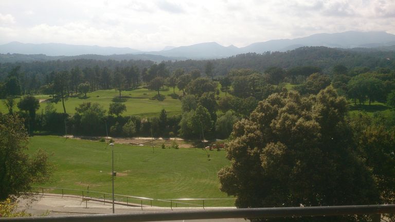 General view of Girona Golf Club