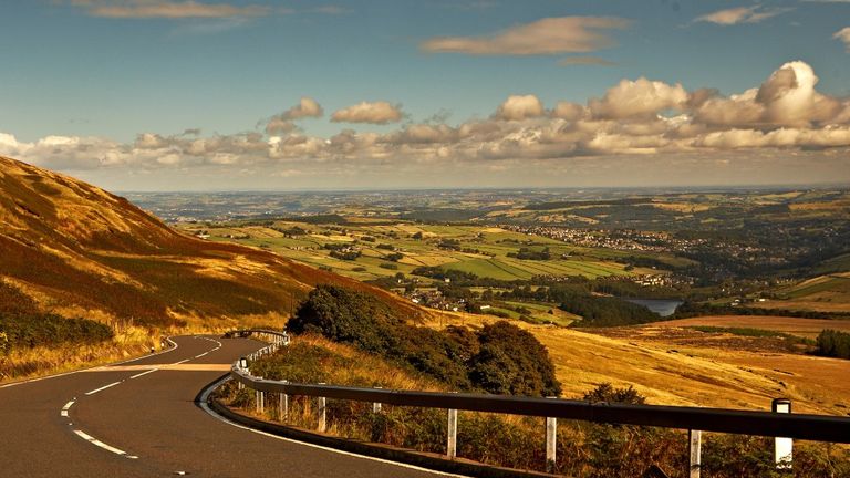 Holme Moss has all the feel of a traditional Tour de France climb