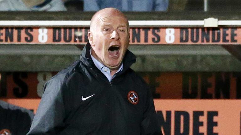 Peter Houston during his time as Dundee United manager