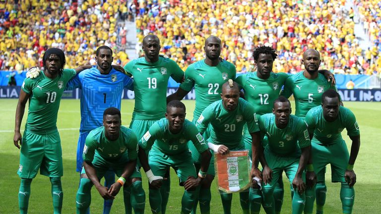 Ivory Coast's team 