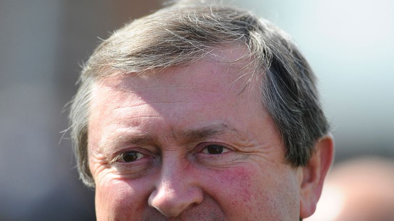 NEWBURY, ENGLAND - APRIL 11: John Hills poses at Newbury racecourse on April 11, 2014 in Newbury, England. (Photo by Alan Crowhurst/Getty Images)