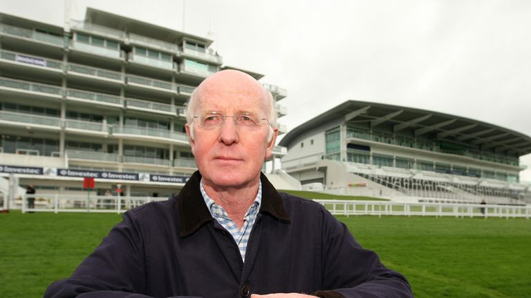 Trainer John Oxx during Breakfast with the Stars at Epsom Racecourse.