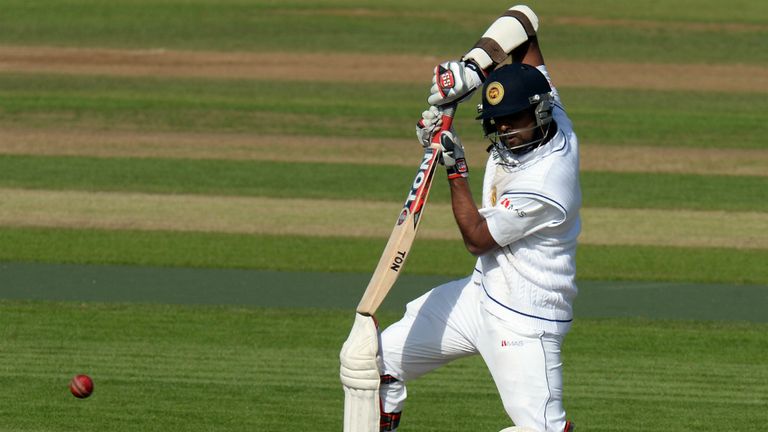 Lahiru Thirimanne: Moved to 150 before being bowled trying to sweep