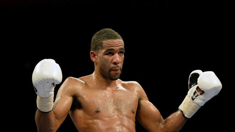 Lamont Peterson waits to fight Dierry Jean in their IBF Light Welterweight World Championship match 