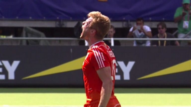 Mink van der Weerden: Struck the winner to send the Netherlands into the World Cup final