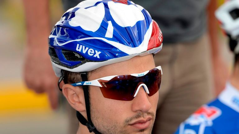 Nacer Bouhanni on stage two of the 2014 Tour of Oman