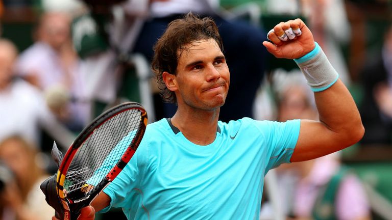 Rafael Nadal: The Spaniard reached his 20th grand slam final and remains on course for a ninth French Open title