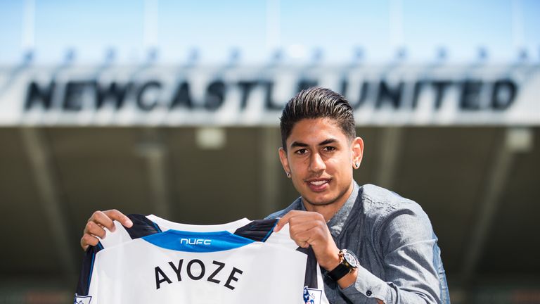 New Newcastle signing Ayoze Perez 