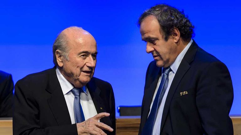 Sepp Blatter and Michel Platini: Football leaders meet in Brazil on Wednesday
