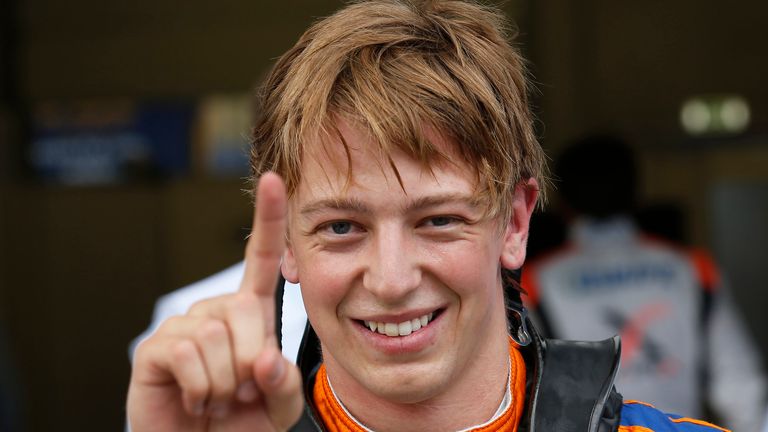 Johnny Cecotto: On pole in Austria (GP2 Series Media)