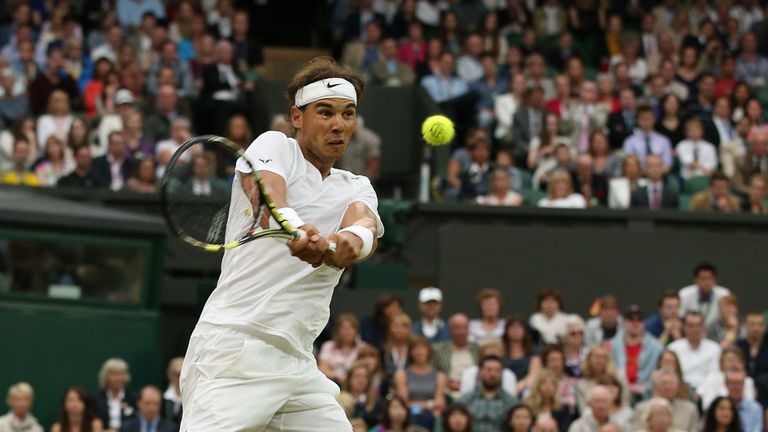 Rafael Nadal. Wimbledon. June 28 2014.