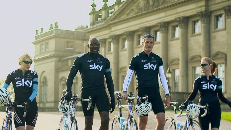 Elise Christie, Johnny Nelson, Will Greenwood, Sarah-Jane Mee