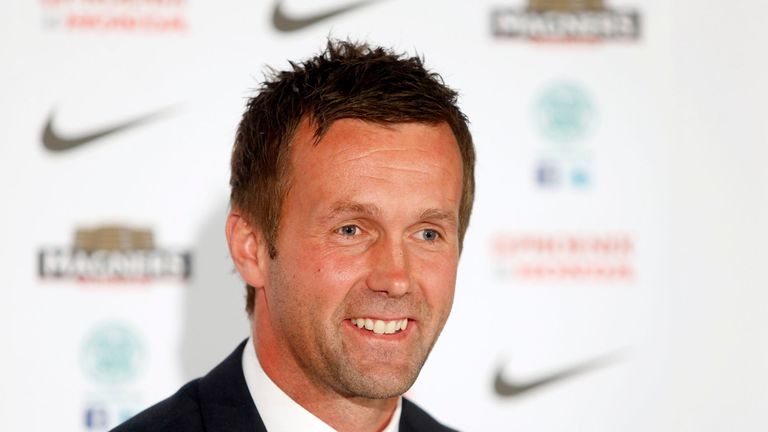 Ronny Deila is unveiled as the new Celtic manager during a press conference at Celtic Park, Glasgow.