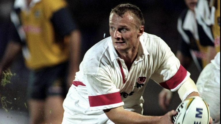 England's Scott Benton in action during the summer tour match against Australia