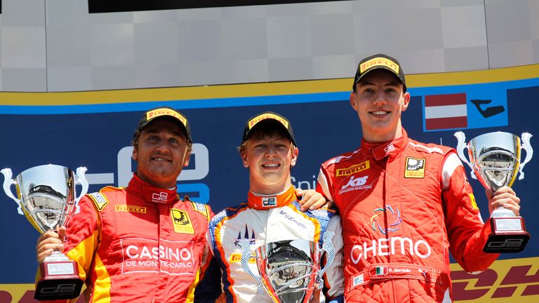 Johnny Cecotto: Race winner in Austria (GP2 Series Media)
