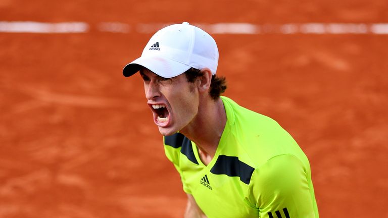 Andy Murray. French Open. June 02 2014.