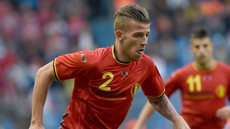 Belgium's defender Toby Alderweireld 