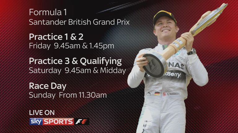 British GP tv times