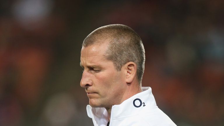 Stuart Lancaster: Left dejected by a poor first-half display from England