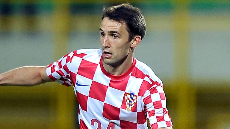 Croatia's midfielder Milan Badelj