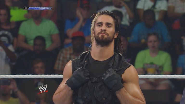 Seth Rollins kicked off his Evolution career against Dolph Ziggler