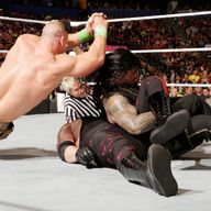 Cena breaks up Reigns' pin attempt on Kane