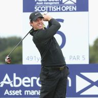 Rory McIlroy: One-shot lead after first round following course record 64 at Royal Aberdeen