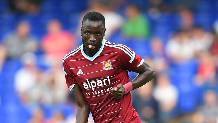 Cheikhou Kouyate of West Ham United in action during the pre-season friendly match between Ipswich Town and West Ham United
