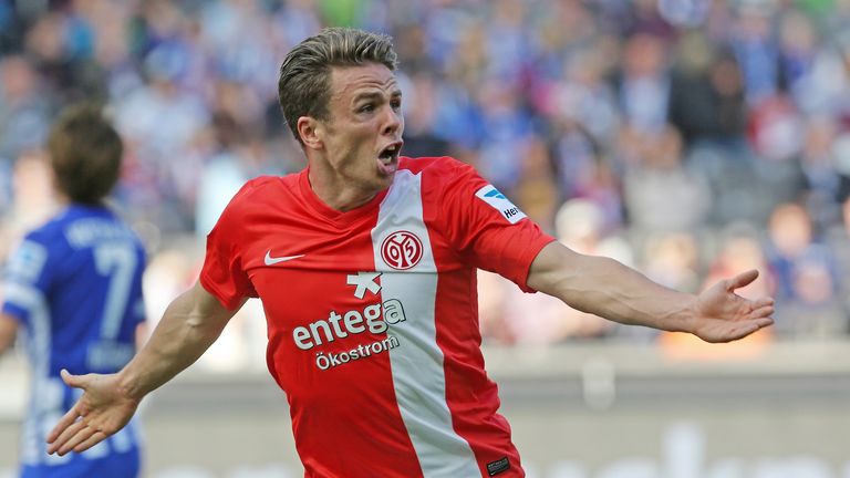 Bundesliga Hamburg Sign Germany International Winger Nicolai Muller From Mainz Football News Sky Sports