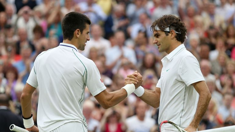 Roger Federer takes on Novak Djokovic in a mouthwatering Wimbledon final