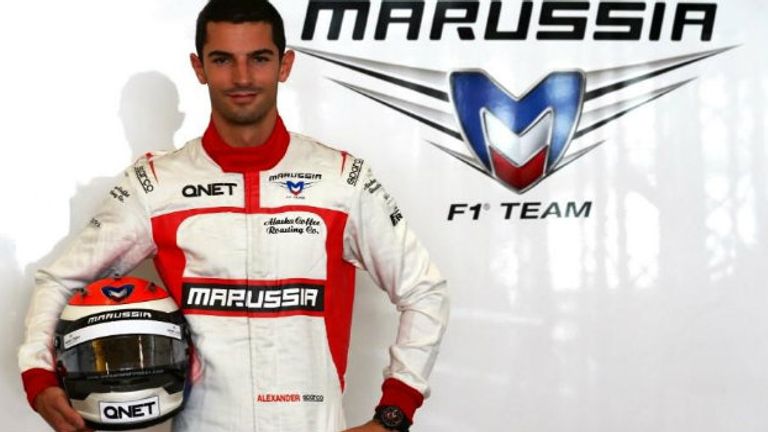 New Marussia reserve driver Alexander Rossi