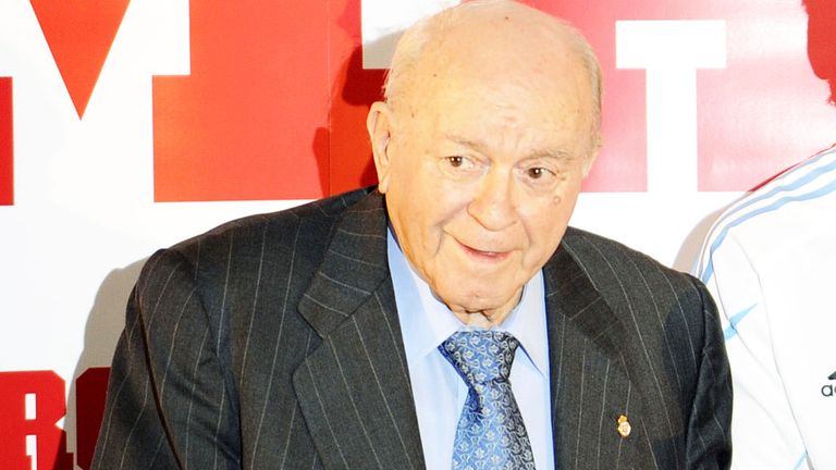 Alfredo Di Stefano: The former Real Madrid star is stable after suffering a heart attack