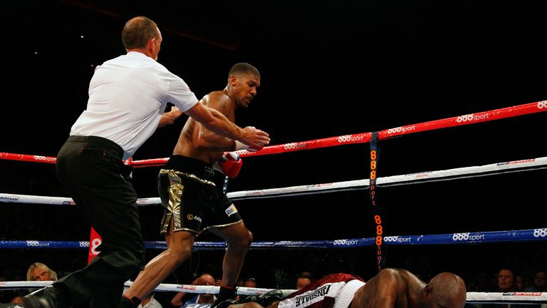 Anthony Joshua: British heavyweight prospect floored Matt Skelton inside two rounds